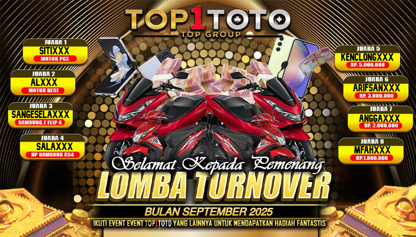 PEMENANG TO BULAN SEPTEMBER